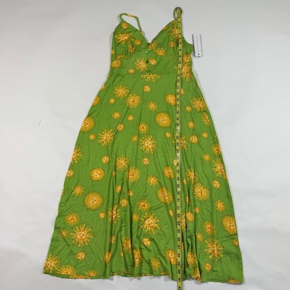 New ModCloth Seaside Vacay Slip Dress Lime Suns - Picture 7 of 7
